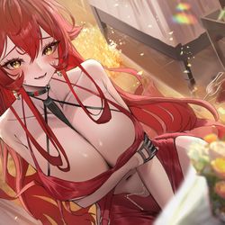 This is a pixiv picture whose title is NIKKE 2nd Anniversary.