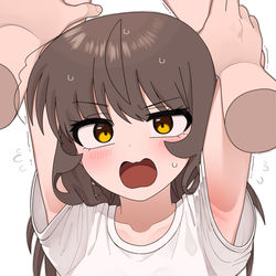 This is a pixiv picture whose title is 한누리 잡기.