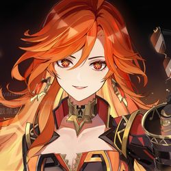 This is a pixiv picture whose title is 炎神マーヴィカ.
