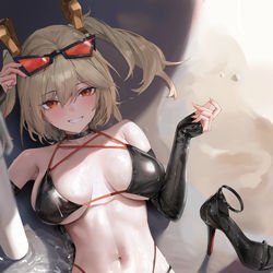 This is a pixiv picture whose title is Burnice.