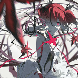 This is a pixiv picture whose title is ツバキ.
