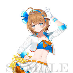 This is a pixiv picture whose title is 【お仕事告知】千空えいるキービジュアル.