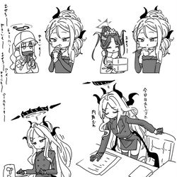 This is a pixiv picture whose title is 最近描いた絵とか.