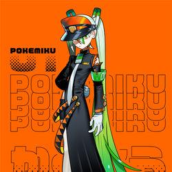 This is a pixiv picture whose title is ポケミク かくとうタイプ.