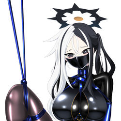 This is a pixiv picture whose title is 拘束申谷カイ.