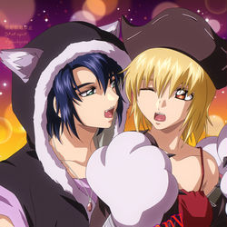 This is a pixiv picture whose title is ハロウィン2024.