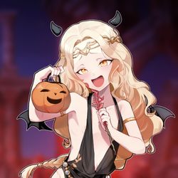 This is a pixiv picture whose title is ハロウィン.
