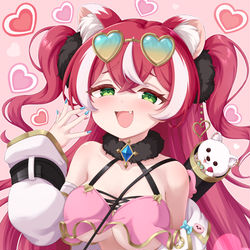 This is a pixiv picture whose title is 媚びるとパ〇ツをくれるフブキ.