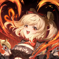 This is a pixiv picture whose title is Burnice.