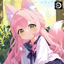 This is a pixiv picture whose title is 捉迷藏.