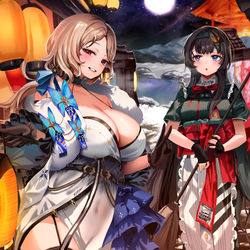 This is a pixiv picture whose title is NIKKE2ndAnniversary.