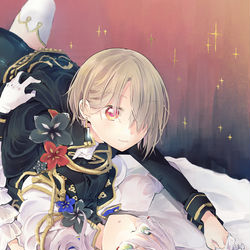 This is a pixiv picture whose title is 美しく燃える贄.