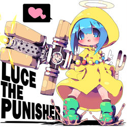 This is a pixiv picture whose title is LUCE THE PUNISHER.