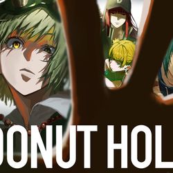 This is a pixiv picture whose title is DONUT HOLE.