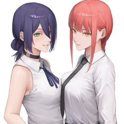 This is a pixiv picture whose title is マキマ　レゼ.