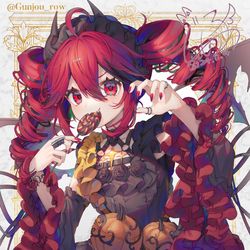 This is a pixiv picture whose title is ハロウィンテト.