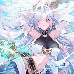This is a pixiv picture whose title is 冈依沙瓦号.