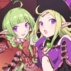 This is a pixiv picture whose title is ハロウィンノノ&ンン.