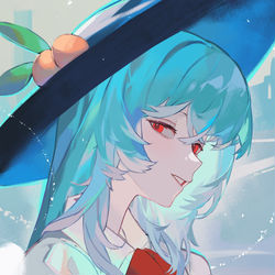 This is a pixiv picture whose title is Tenshi.