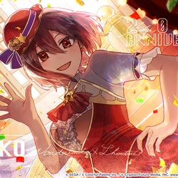 This is a pixiv picture whose title is MEIKO 20th anniversary.
