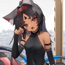 This is a pixiv picture whose title is にゃ.