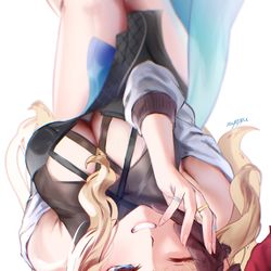 This is a pixiv picture whose title is 彼女のために.