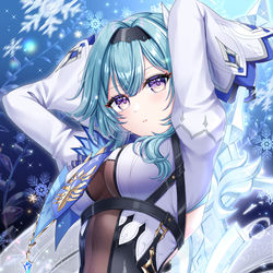 This is a pixiv picture whose title is エウルア生誕祭2024.