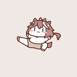 This is a pixiv picture whose title is おうまさんログ19.