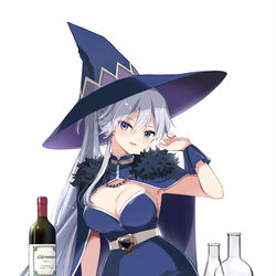 This is a pixiv picture whose title is 魔女は満月に咲く３巻.