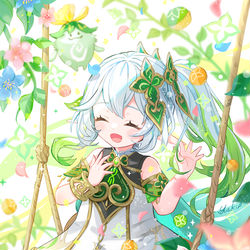 This is a pixiv picture whose title is 花神誕祭🪷🌿.