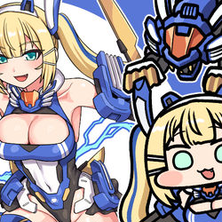 This is a pixiv picture whose title is ブレードライガー.