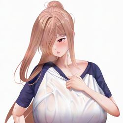 This is a pixiv picture whose title is ブルママリアちゃん.