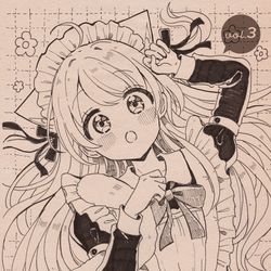 This is a pixiv picture whose title is アナログ ペン画集【COMITIA150お品書き】.