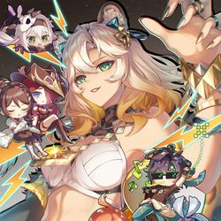 This is a pixiv picture whose title is Natlan's Beat!!.