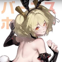 This is a pixiv picture whose title is Bunny's 🐇 Burnice🔥.
