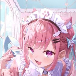 This is a pixiv picture whose title is こんさくにゃ〜ん🎀🐾.