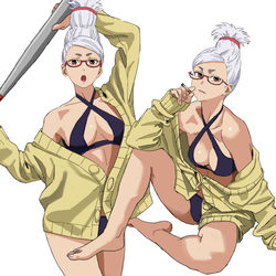 This is a pixiv picture whose title is Grandma.