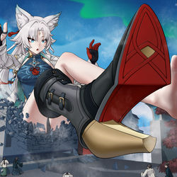 This is a pixiv picture whose title is The growing general.