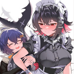 This is a pixiv picture whose title is ^q^.