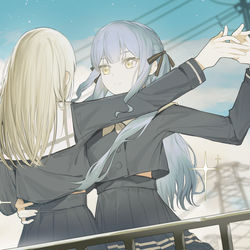 This is a pixiv picture whose title is 睦祥.