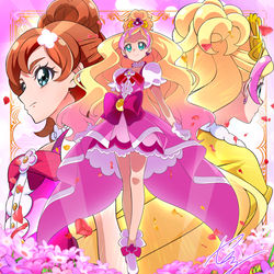 This is a pixiv picture whose title is 舞え、復活のプリンセス！.