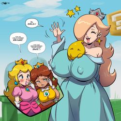 This is a pixiv picture whose title is Hi Rosalina.