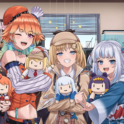 This is a pixiv picture whose title is Myth 5ever.