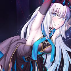 This is a pixiv picture whose title is Morgan~.