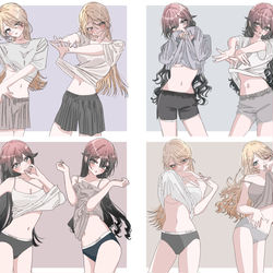 This is a pixiv picture whose title is ぺろりん.