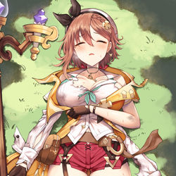 This is a pixiv picture whose title is 気絶ライザ.
