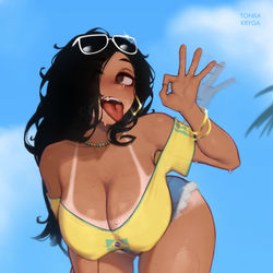 This is a pixiv picture whose title is Brazilian Sadako.