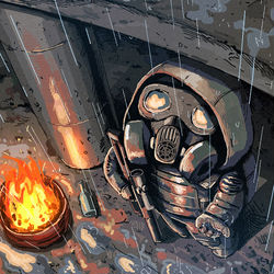 This is a pixiv picture whose title is S.T.A.L.K.E.R. 2.