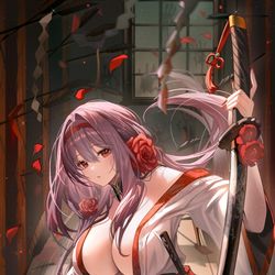 This is a pixiv picture whose title is 紅蓮:ブラックシャドウ.