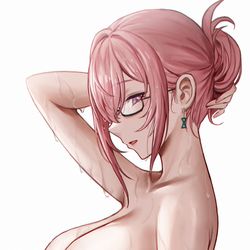 This is a pixiv picture whose title is 柳.